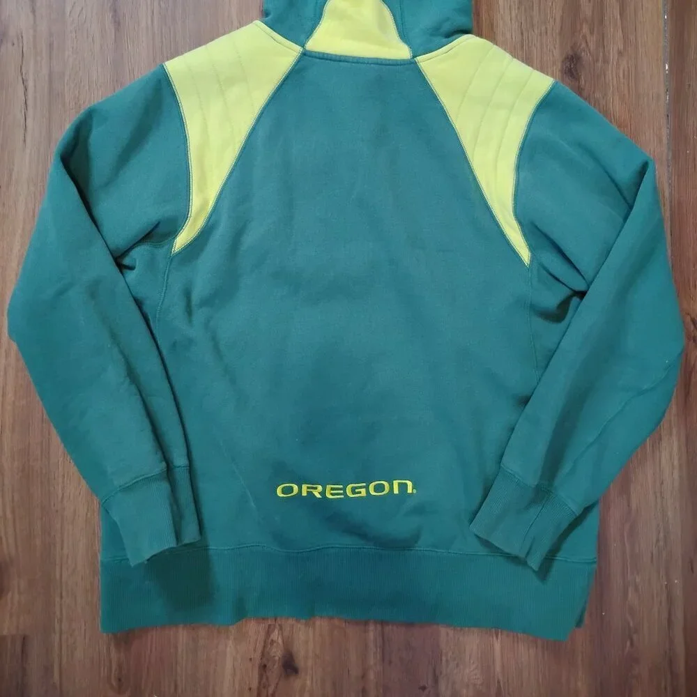 Vintage Y2K Nike Oregon Ducks Hoodie Sweatshirt Mid Swoosh Travis Scott
